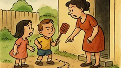 Ανέκδοτο: Μαμά, ο Γιαννάκης σκοτώνει όλα τα μυρμήγκια