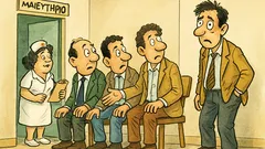 Ανέκδοτο: Τέσσερις μπαμπάδες περιμένουν στο μαιευτήριο