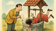 Ανέκδοτο: Πρωτοχρονιά, ζευγάρι και ένα πηγάδι...