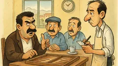 Ανέκδοτο: Μπαίνει ένας μάγκας στο καφενείο...