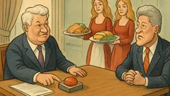 Ανέκδοτο: Ο Κλίντον πατάει κόκκινο κουμπί