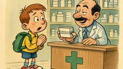 Ανέκδοτο: Ο Τοτός πάει στο φαρμακείο...