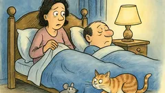 Ανέκδοτο: Ποντίκι κάτω απ’ το κρεβάτι;