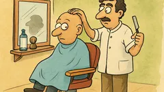 Ανέκδοτο: Πάει ένας στο κουρείο…