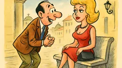Ανέκδοτο: Ένας κύριος πλησιάζει μια όμορφη γυναίκα…