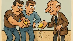 Ανέκδοτο: Δύο παλικάρια στύβουν λεμόνι…