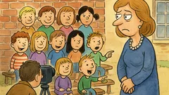 Ανέκδοτο: Η δασκάλα ζητάει ομαδική φωτογραφία