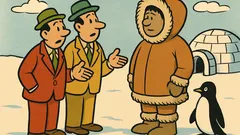 Ανέκδοτο: Δύο Πόντιοι στον Βόρειο Πόλο