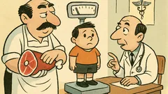 Ανέκδοτο: Ο κρεοπώλης στον γιατρό με τον γιο