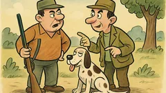 Ανέκδοτο: Δύο φίλοι κυνηγοί συζητούν…