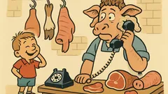 Ανέκδοτο: Ο Τοτός παίρνει τηλέφωνο κρεοπωλείο