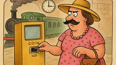 Ανέκδοτο: Ένας Αμερικανός στον σταθμό τρένου