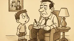 Ανέκδοτο: Ένα αγοράκι ρωτά τον πατέρα του…