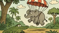 Ανέκδοτο: Γιατί τα ζώα δεν κυκλοφορούν;