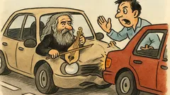 Ανέκδοτο: Ο Ψαραντώνης οδηγεί και δεν θωρεί