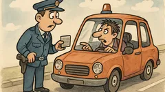 Ανέκδοτο: Αστυνομικός σταματά οδηγό για ταχύτητα