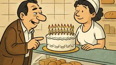 Ανέκδοτο: Ο σύζυγος μπαίνει στο ζαχαροπλαστείο…