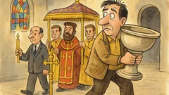 Ανέκδοτο: Χρόνια να πάει στην εκκλησία…