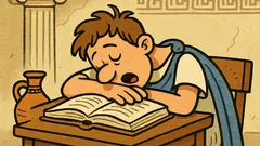 Ανέκδοτο: Πότε ένας μαθητής πέφτει στο βιβλίο;