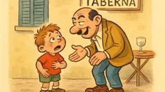 Ανέκδοτο: Ο Τοτός γυαλίζει παπούτσια… γιατί;