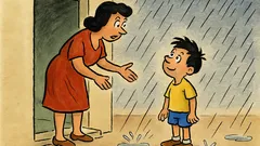 Ανέκδοτο: Η μητέρα λέει στον Τοτό «Έλα μέσα!»