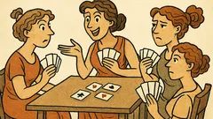 Ανέκδοτο: Τέσσερις φίλες παίζουν χαρτιά...