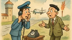 Ανέκδοτο: Ένας Ίκαρος εξετάζεται για αεροδρόμιο