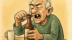 Ανέκδοτο: Με δύο δόντια… και μπύρες