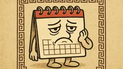 Ανέκδοτο: Γιατί τα ημερολόγια είναι δυστυχισμένα;