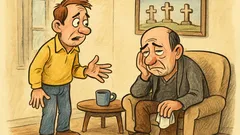 Ανέκδοτο: Τι γίνεσαι, Χάρη; Χήρος τρίτη φορά