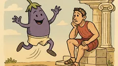 Ανέκδοτο: Τι είναι μωβ, φοράει σορτς;