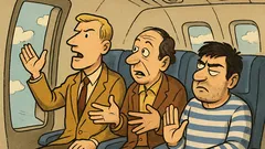 Ανέκδοτο: Ένας Γερμανός κι ένας Έλληνας στο αεροπλάνο