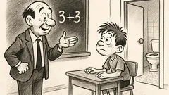 Ανέκδοτο: Ο δάσκαλος ρωτά τον Τοτό 1+1…