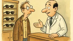 Ανέκδοτο: Σε ένα κατάστημα οπτικών...