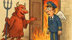 Ανέκδοτο: Ένας πιλότος πάει στην κόλαση…