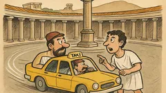 Ανέκδοτο: Κάποιος μπαίνει σ’ ένα ταξί…