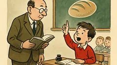 Ανέκδοτο: Δάσκαλος, γιατί ζητάμε κάθε μέρα άρτο;
