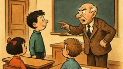 Ανέκδοτο: Κλίσε μου, παιδί μου, τη λέξη «γάτα»!