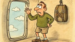 Ανέκδοτο: Δεν μπορώ να βρω το αλεξίπτωτό μου