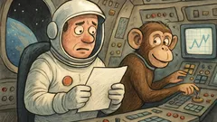 Ανέκδοτο: Ήταν ένας τύπος στο διάστημα