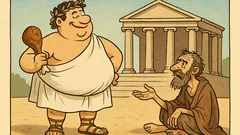 Ανέκδοτο: Ψοφάει της πείνας — και τώρα;