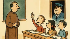 Ανέκδοτο: Στο σχολείο, στο μάθημα των Θρησκευτικών