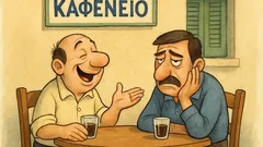 Ανέκδοτο: Δύο παντρεμένοι μιλούν για ευτυχία