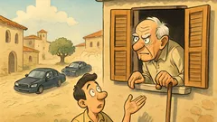 Ανέκδοτο: Ο παππούς Μιχάλης φωνάζει εγγονό