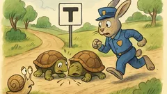 Ανέκδοτο: Δύο χελώνες τράκαραν σε διασταύρωση