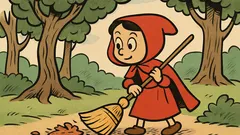 Ανέκδοτο: Τι είναι κόκκινο και σκουπίζει;