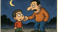 Ανέκδοτο: Μπαμπά, τη νύχτα φοβάμαι!