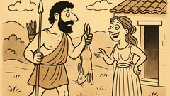 Ανέκδοτο: Γύρισε από το κυνήγι και…