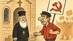 Ανέκδοτο: Πότε πάνε οι κομμουνιστές στην εκκλησία;