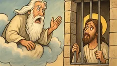 Ανέκδοτο: Ο Θεός ξαναστέλνει τον Χριστό στη Γη